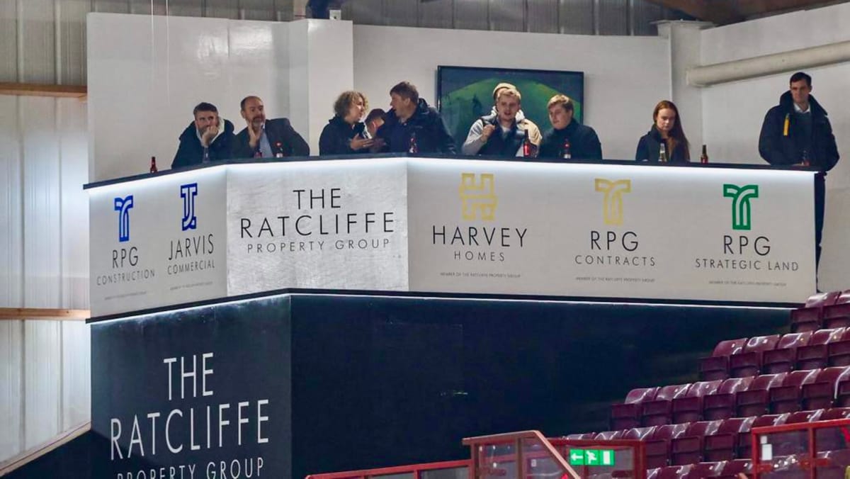 Local property developer builds Altrincham Ice Rink box for Manchester