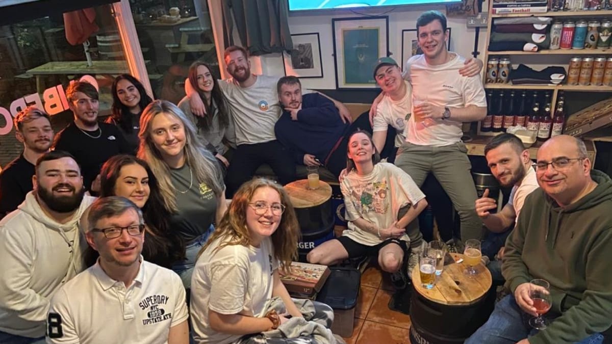 Altrincham football bar “where everyone knows your name” celebrates