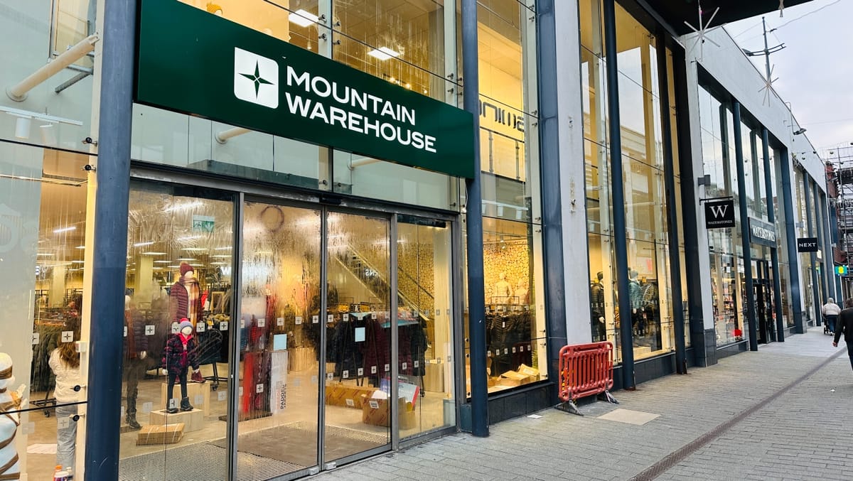First look Mountain Warehouse George Street Altrincham