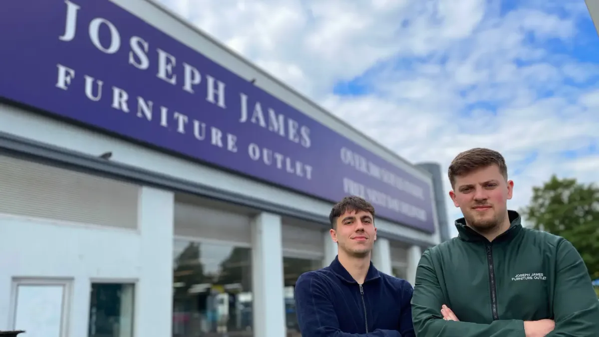 “We want to be the TK Maxx of sofas” Young Altrincham entrepreneurs