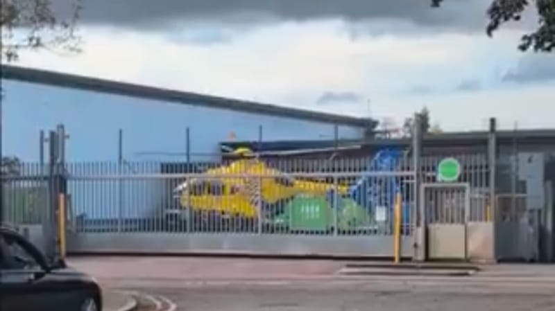 Man dies after "car falls on him" at Altrincham scrapyard