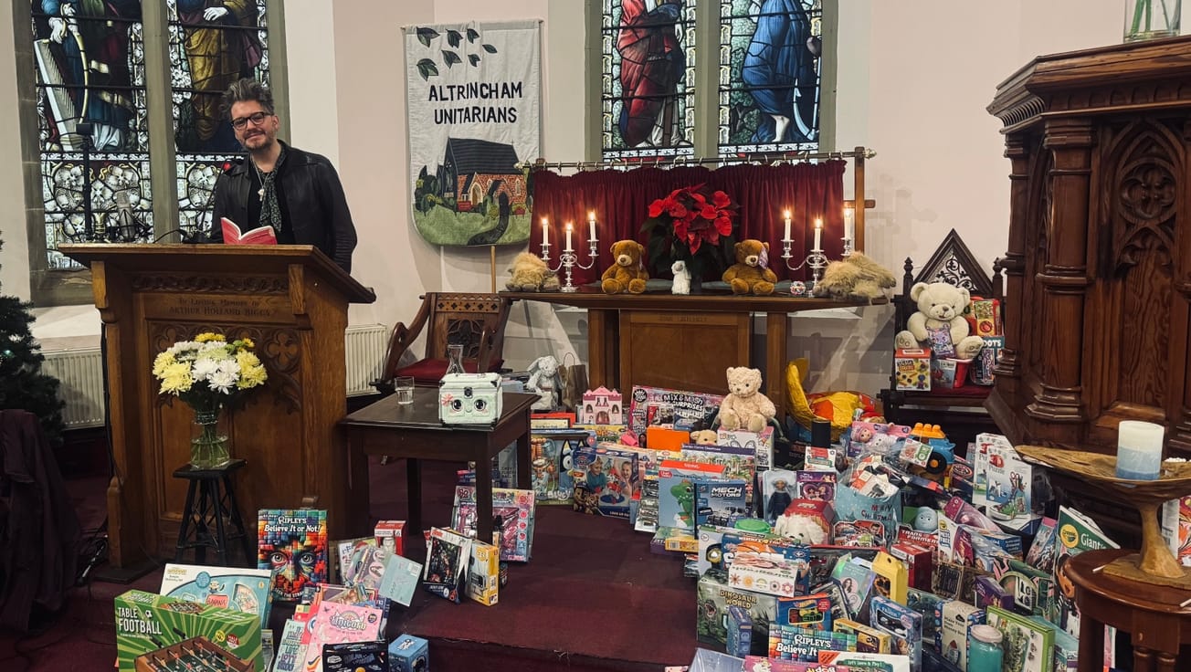 Altrincham poet's Christmas poem selected for national showcase