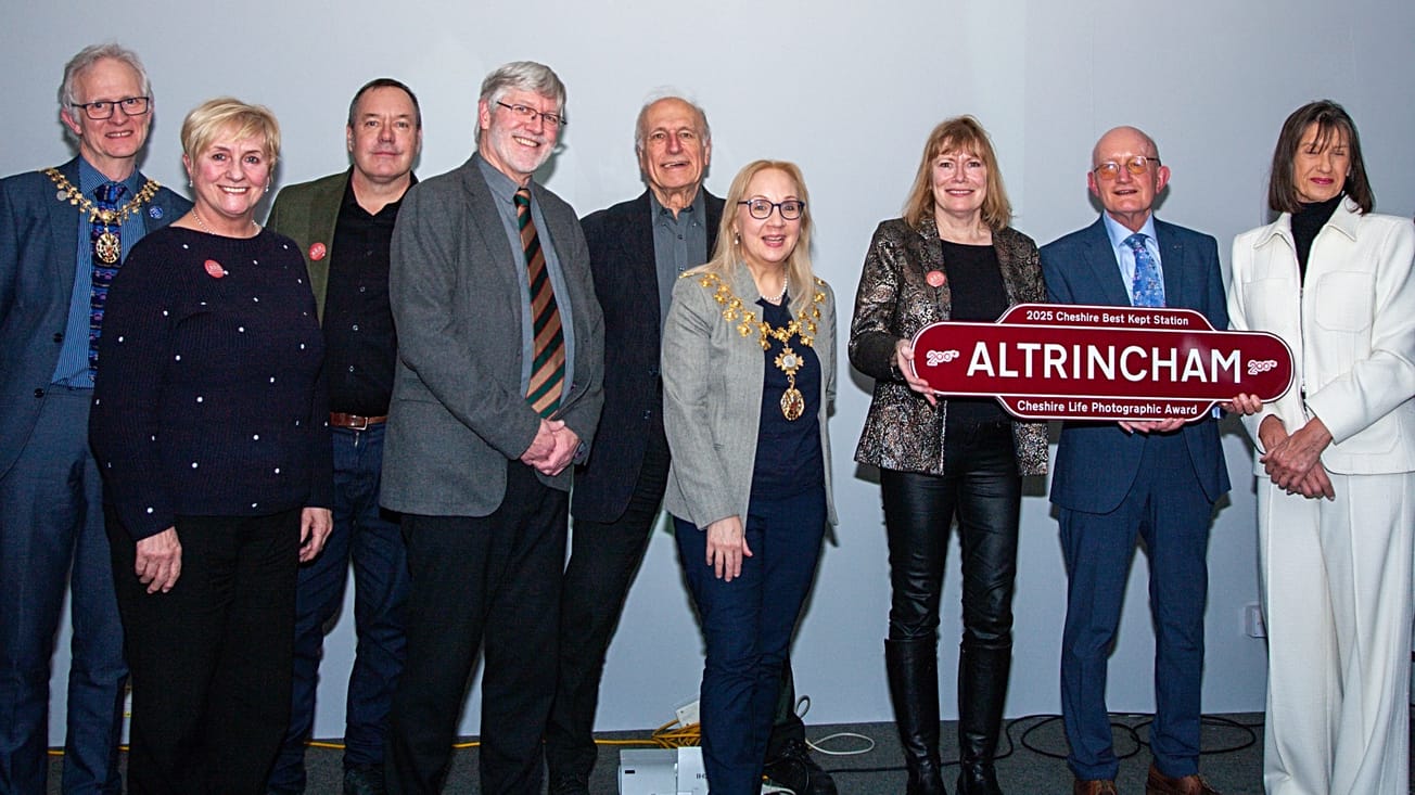 Altrincham Interchange steams ahead with double win at railway awards