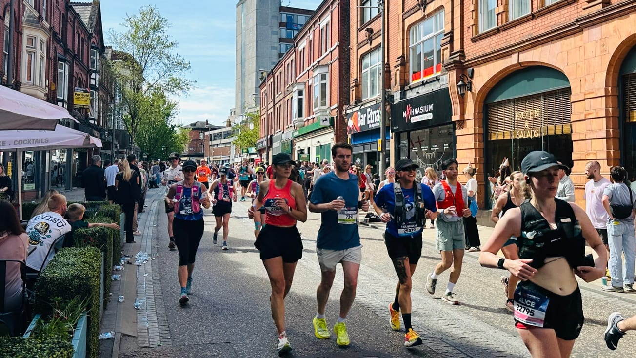 Manchester Marathon 2026: Route, road closures and race times in Altrincham and Timperley