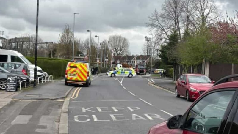 Trams suspended and roads closed after incident near Navigation Road