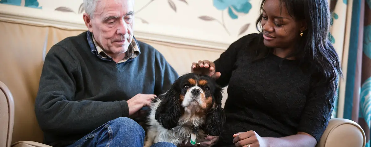 Meet Millie, Nugget and Dipper… some of the pets making a difference at a Timperley care home