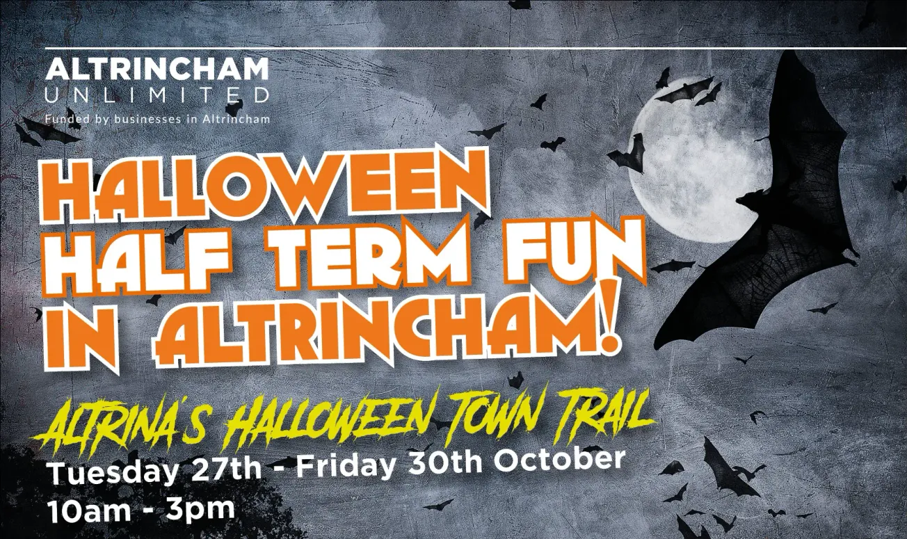 The Halloween family town trail returns to Altrincham this half-term