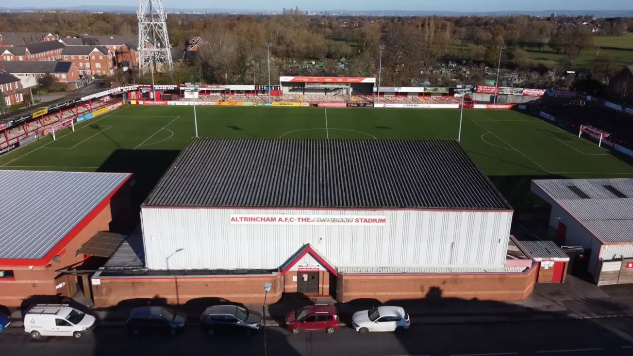 Crowd capacity significantly reduced at Altrincham FC stadium amid