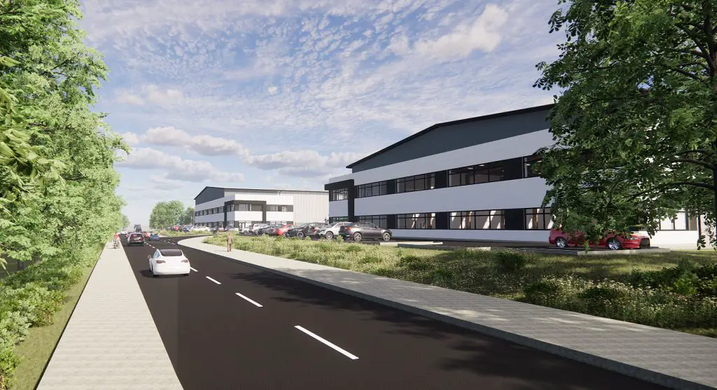 Developer plans two warehouses on former home of Cartwright Group