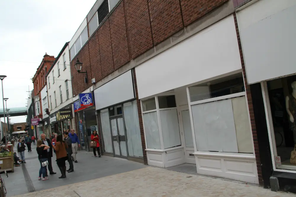 The site of the Entertainer store on George Street