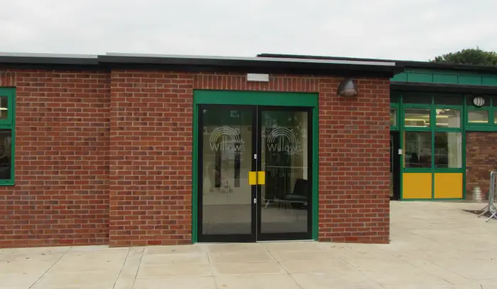 The new building at Willows Primary School