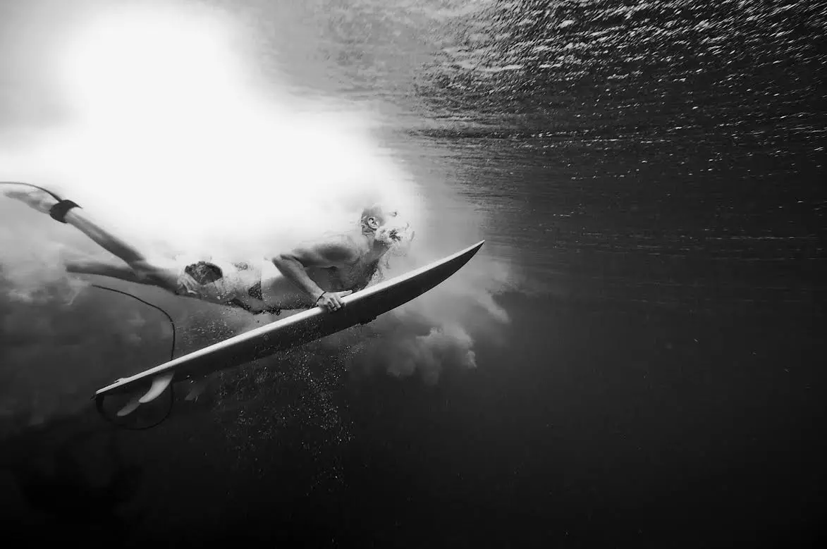 James during his surfing days in Indonesia