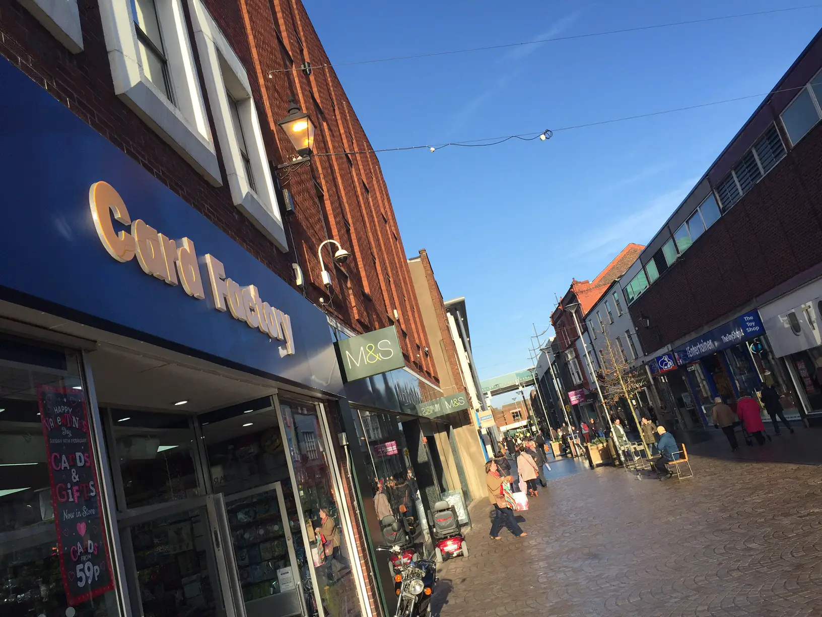 George Street, the main shopping area in Altrincham