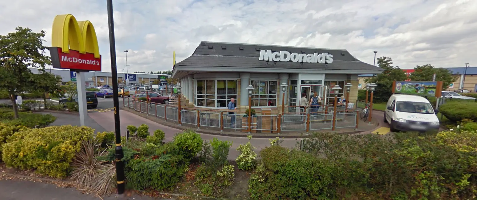The trio were also suspected of carrying out a robbery on McDonald's in Altrincham Retail Park