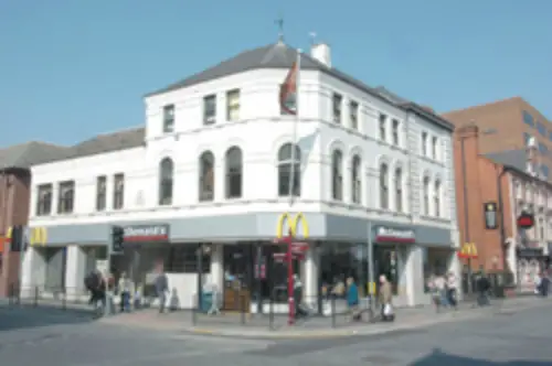 The former McDonald's in its heydey