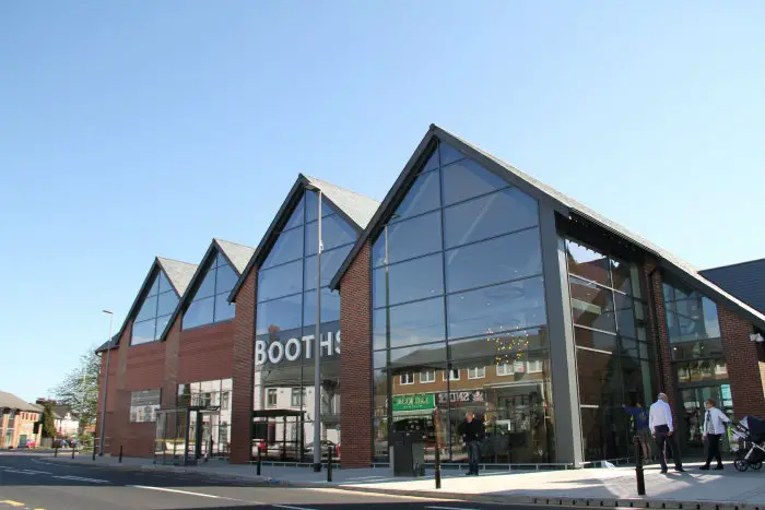 The new units are located to the right of Booths supermarket in Hale Barns Square