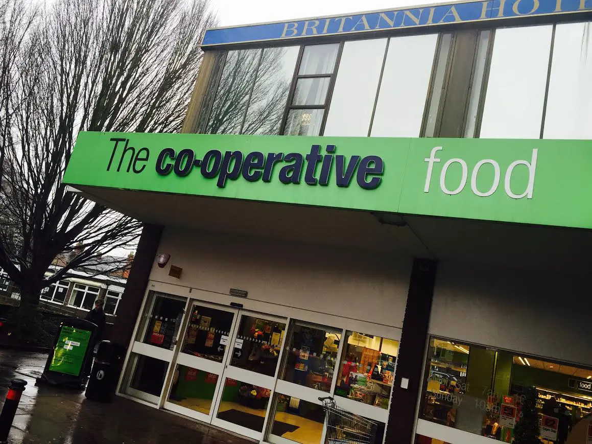 The Co-op store in Hale village