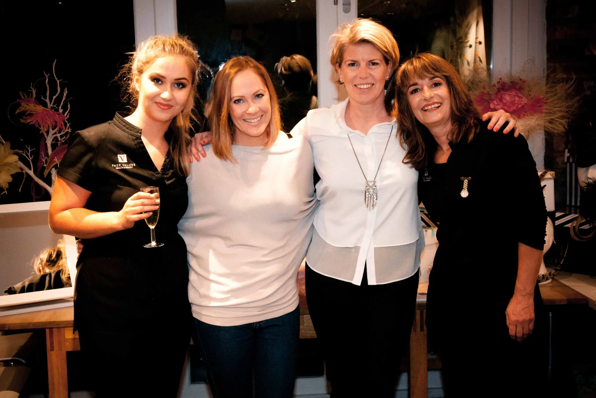 (l to r): Tori Tarren- Hope, Jenny Brennan, Sarah Whitfield and Lynne Tarren- Hope. Photo: Ora Photography 