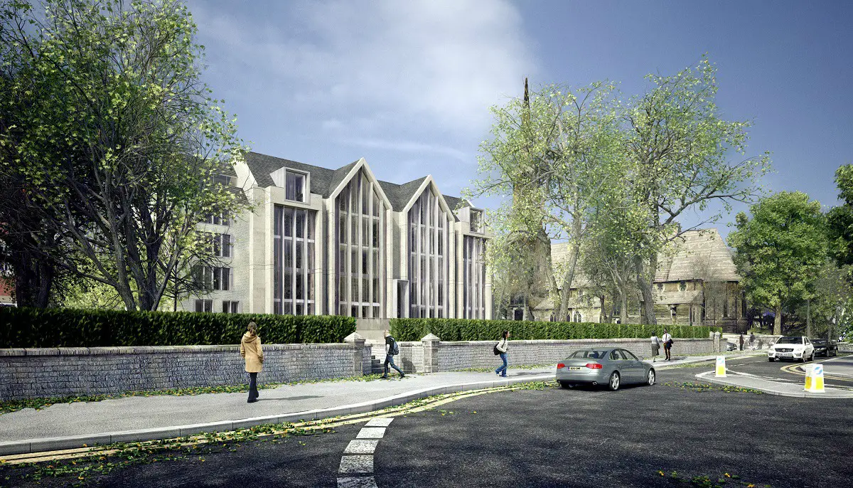 A visual of the Alexandra House development