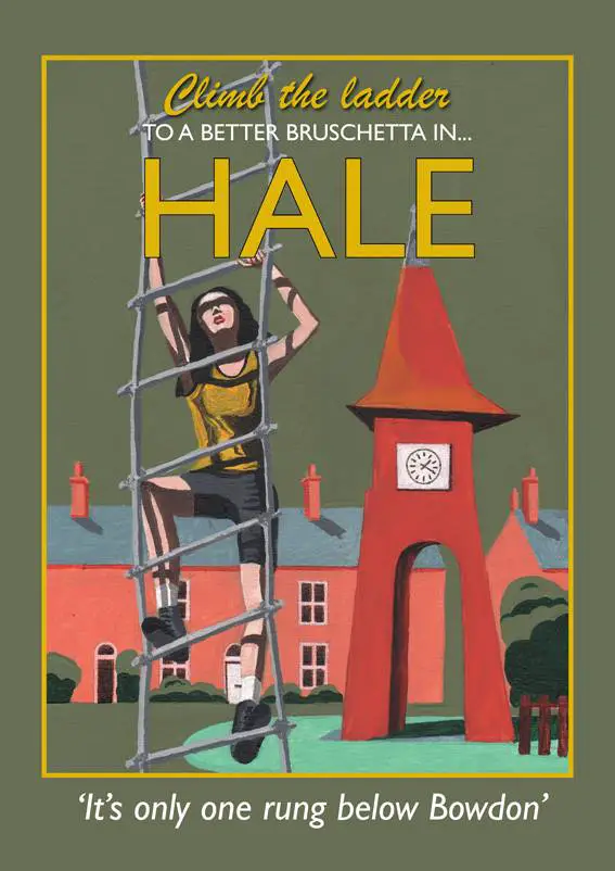 A tongue-in-cheek print about Hale from Eric Jackson