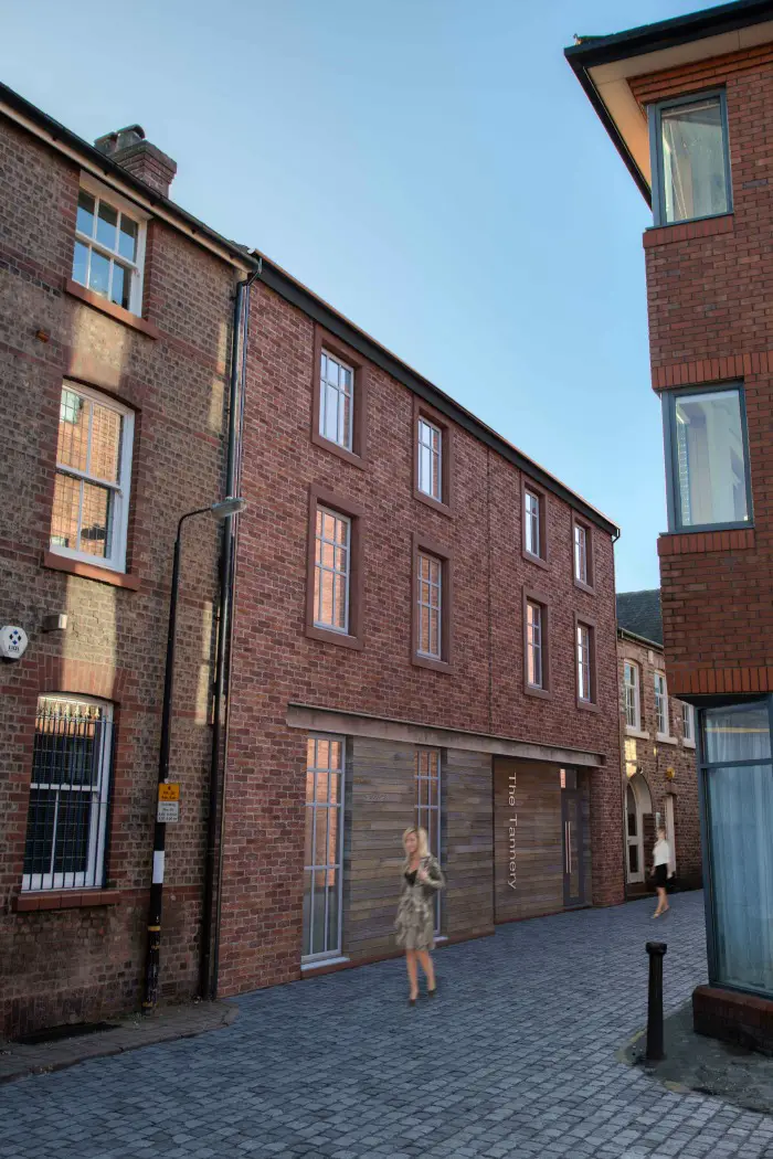 A visual of The Tannery development in Goose Green