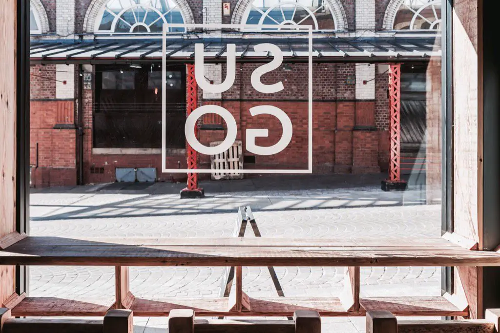 Looking from Sugo towards Altrincham Market