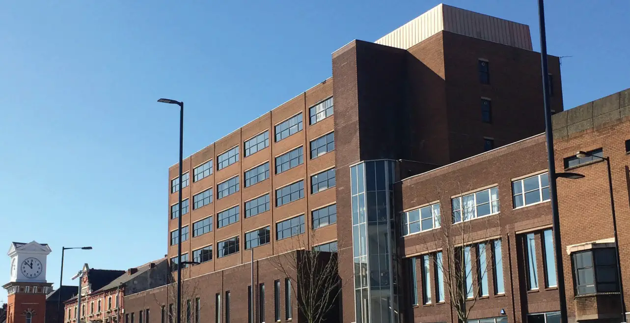 Clarendon House is one of the town centre buildings being converted into residential accommodation