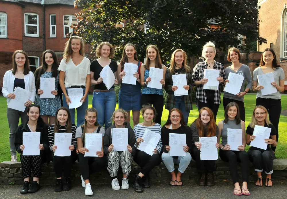 Some of Loreto Grammar's record-breaking students