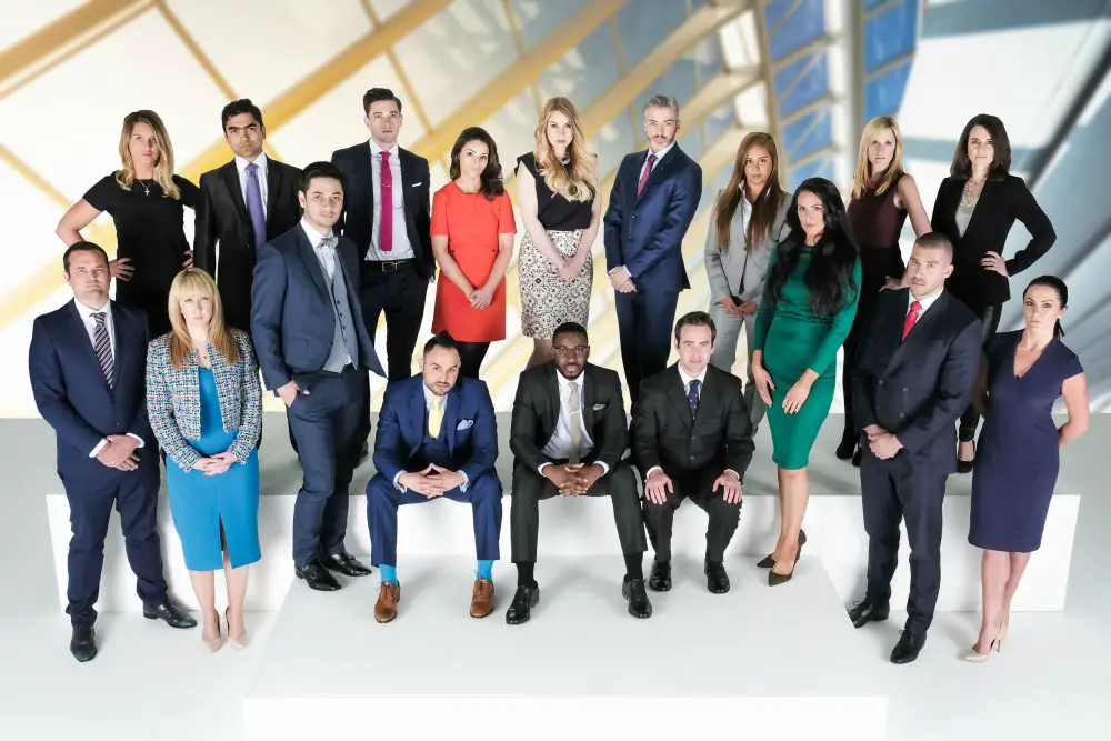 The 18 candidates for this year's Apprentice