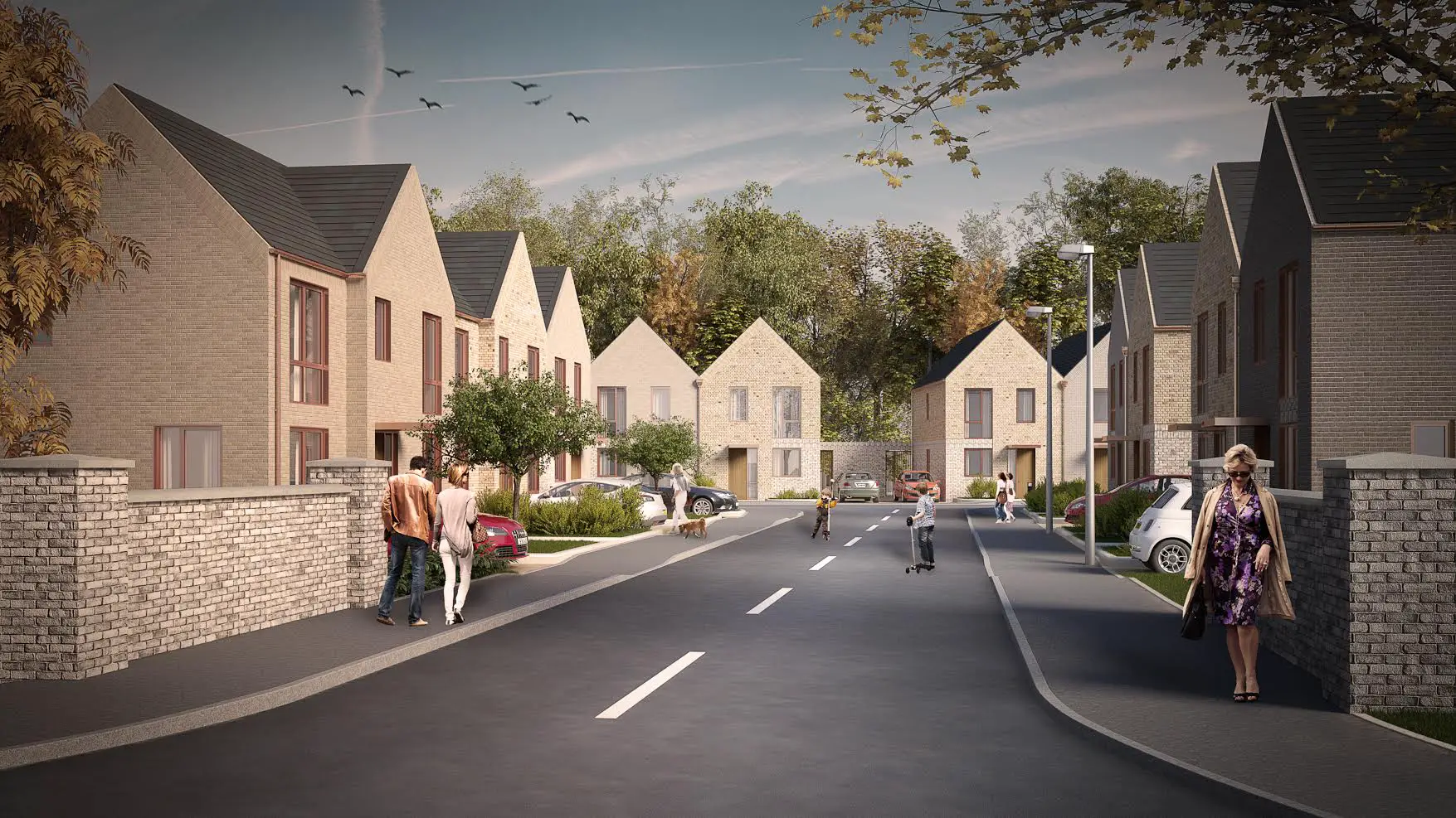 A new CGI of the proposed Stonebrook development