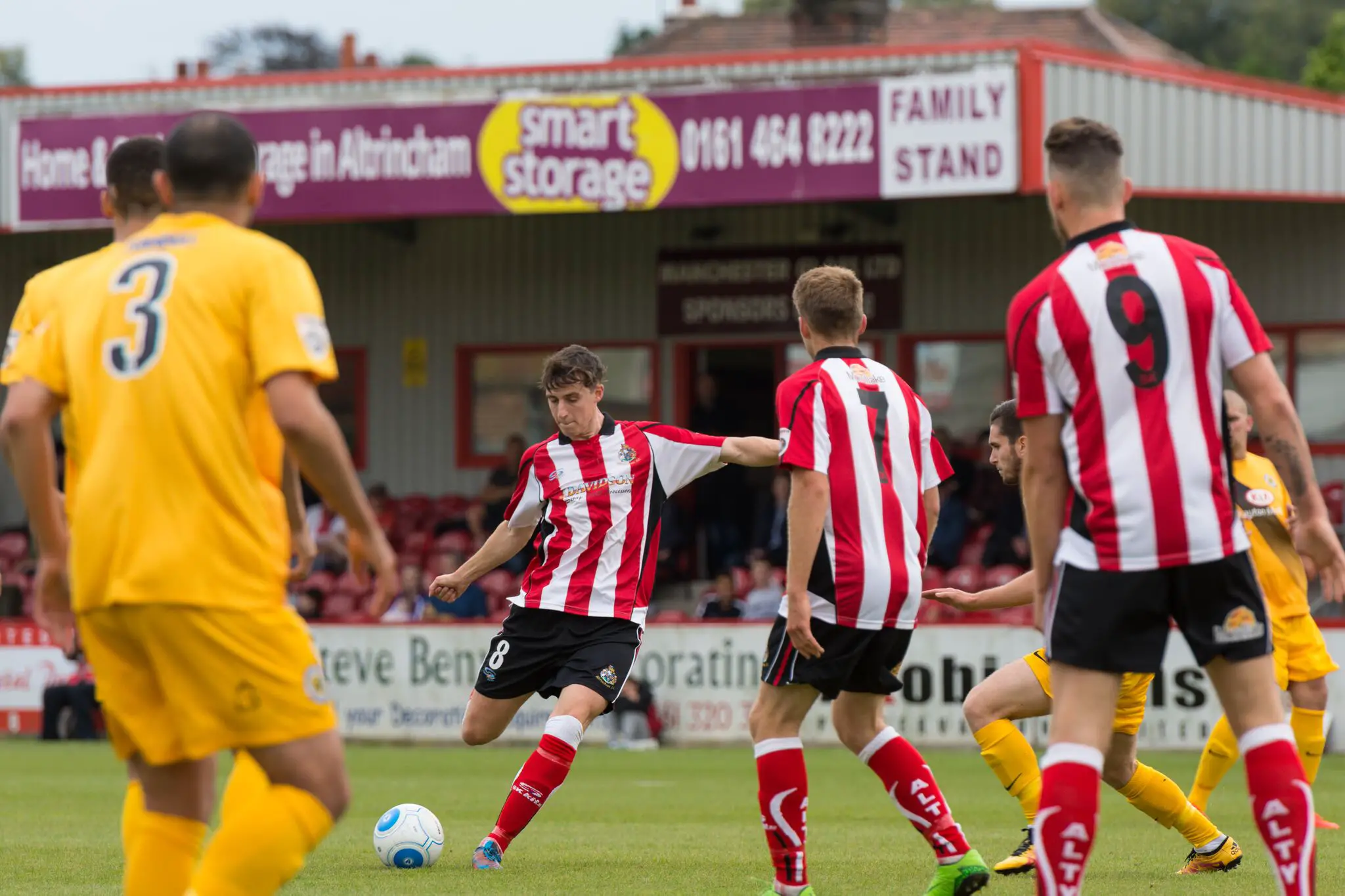 Greg Wilkinson with a free kick last Saturday