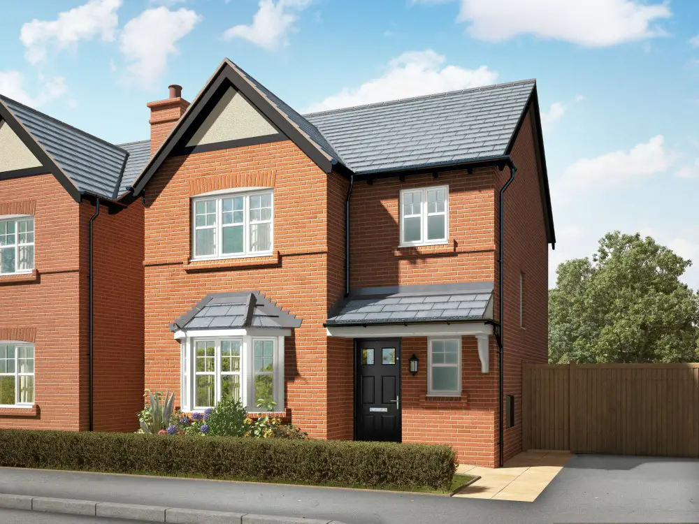 Another visual of one of the new Morris homes on the development