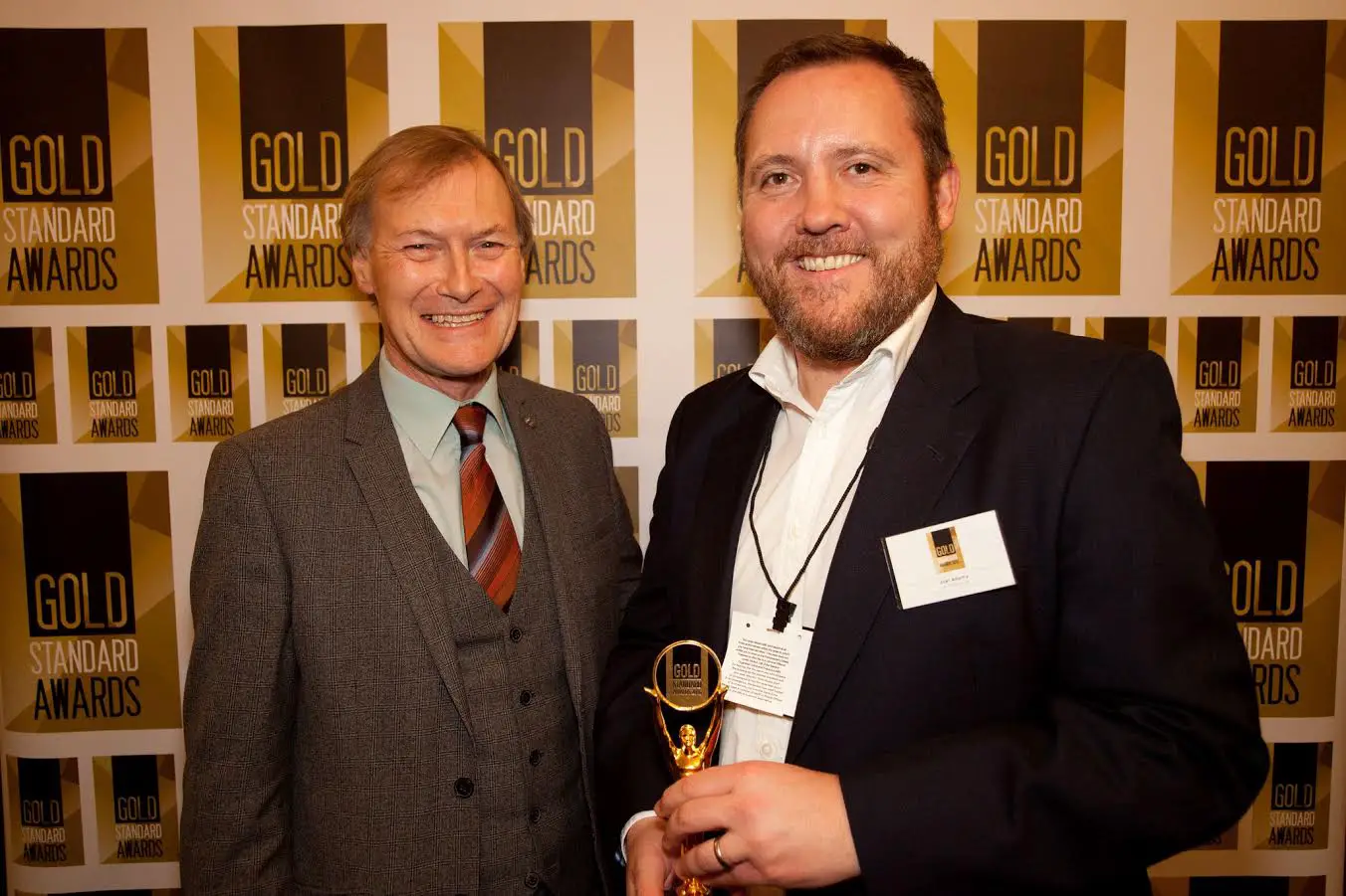 LIFT-Financial co-founder Joel Adams (right) with David Amess MP