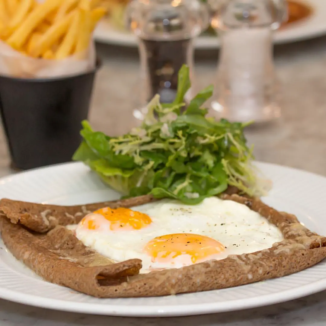 Côte is currently serving this galette inside its restaurants