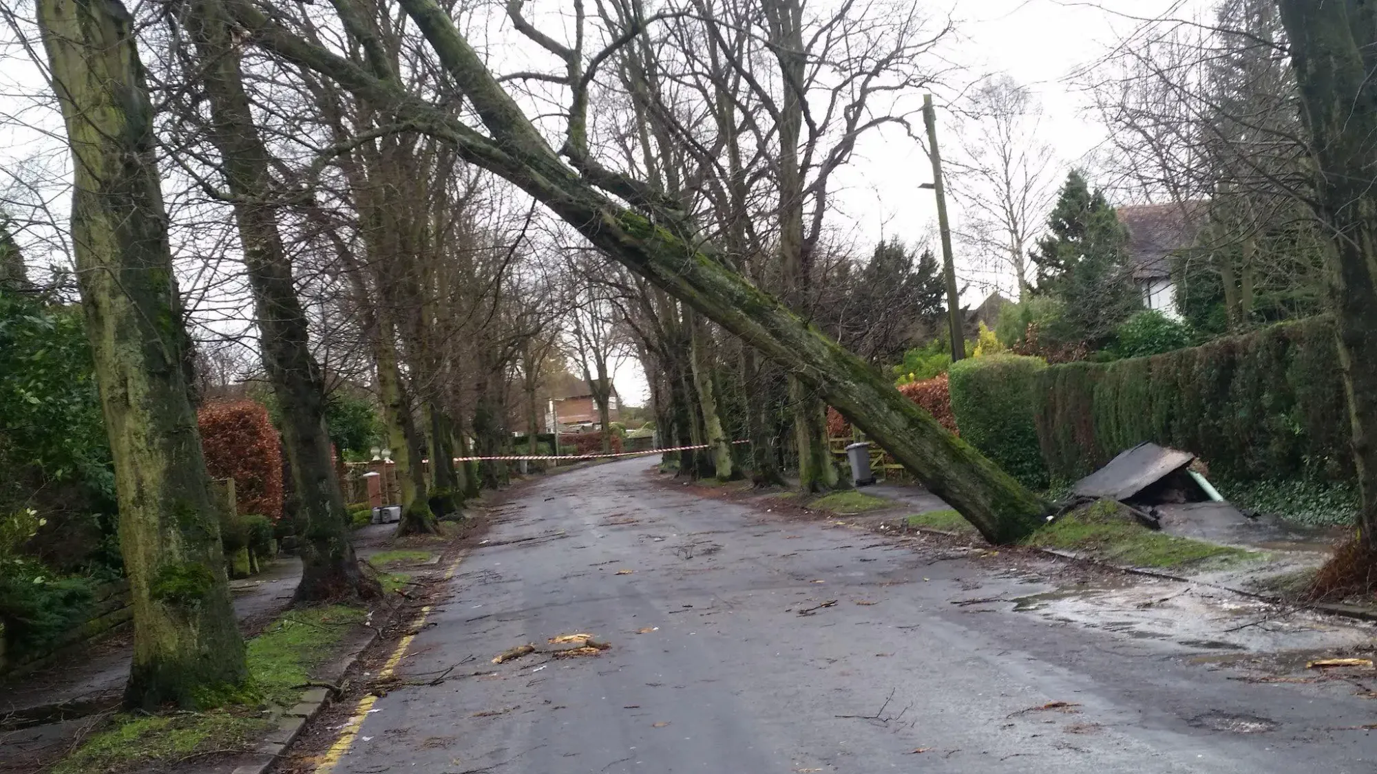 Mayfield Road in Timperley