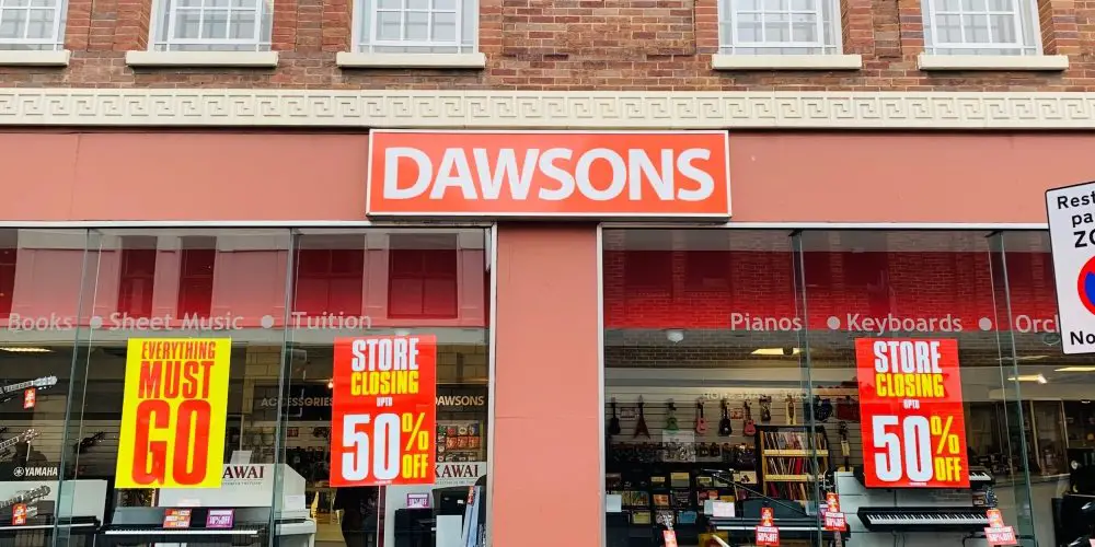 Music shop Dawsons to close after more than two decades in