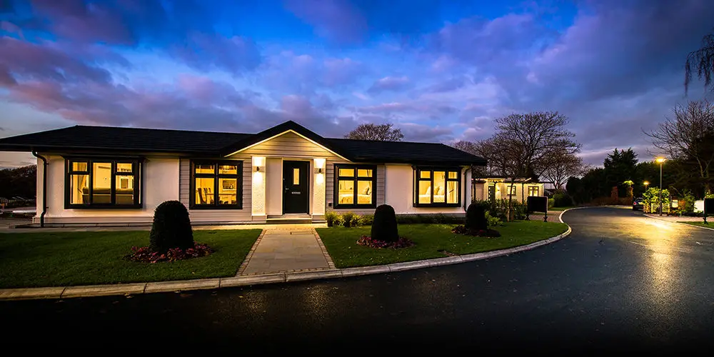 This new development of 13 park homes for the over55s is just five