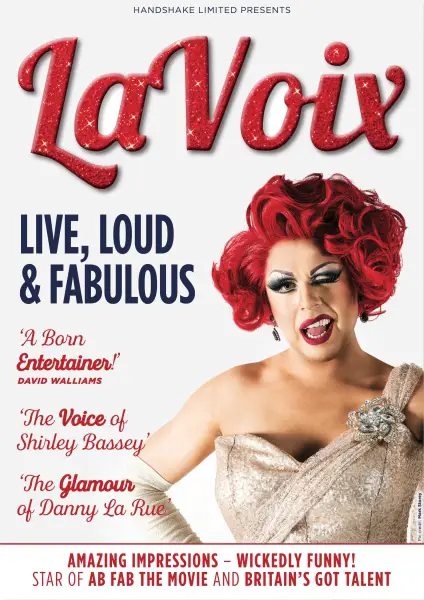 Britain S Got Talent Star La Voix Brings Live Loud And Fabulous Tour