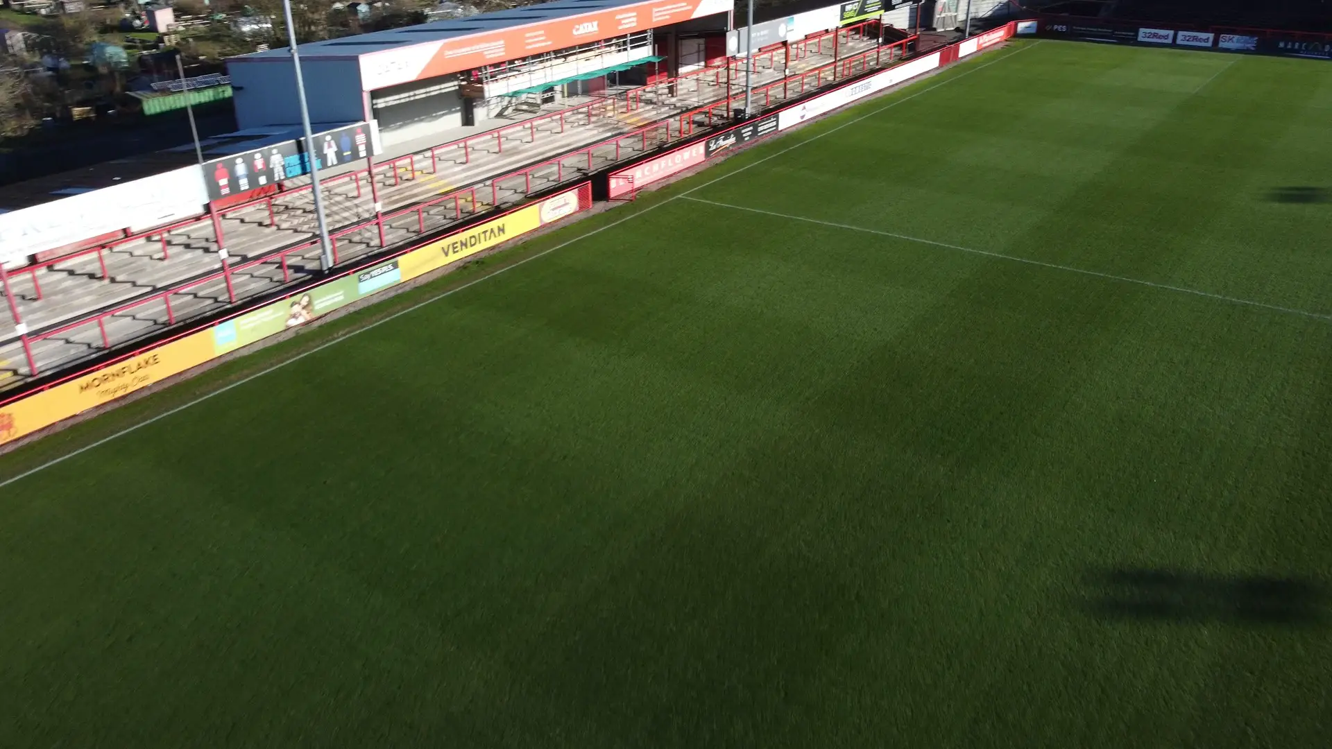 Altrincham Moss Lane Stadium Framed High Quality Football 