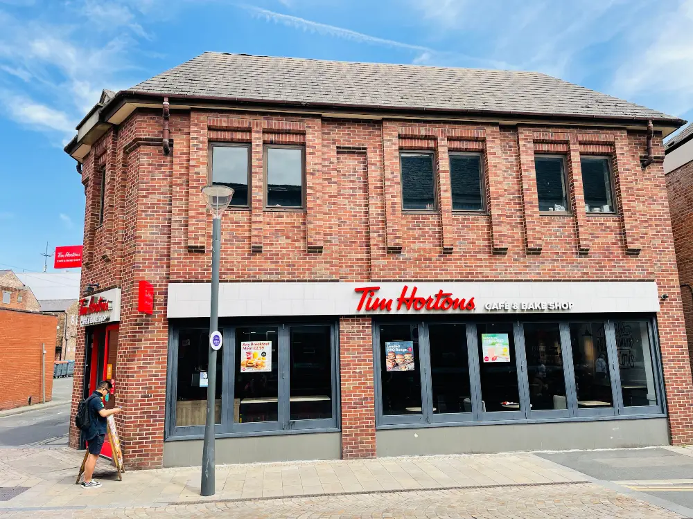 I didn't understand all the fuss about Tim Hortons until I went to the new  one in Stockport' - Manchester Evening News