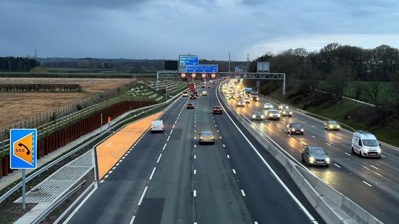Extra M56 Lane Opens Between Hale And Bowdon As 85m Smart Upgrade extra-m56-lane-opens-between-hale-and-bowdon-as-85m-smart-upgrade